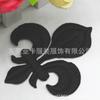 Accesorios de ropa directos de fábrica, animación escénica, disfraz, accesorios de vestuario nacional, bordado de loto, pegatinas de tela doradas y plateadas con motivos florales.