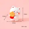 Gato de la Suerte de Año Nuevo para Riqueza y Fortuna, Prosperidad para la Sala de Estar, Gato de la Riqueza Figura Pequeña Adorno de Resina Venta al por Mayor