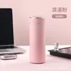 Infusor de Chá de Aço Inoxidável Garrafa de Água Isolada Logotipo Impresso Aço Inoxidável 316 Copo de Corpo Reto Isolado para Conservação Fria Negócios Copo Reto