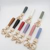 Novo Urso Pata Diamante Chaveiro Bolsa Pingente Moda Carro Chaveiro Multicolor Diamante Padrão Requintado Chaveiro