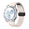 Adecuado para Samsung/Huawei Watch Series Hebilla Magnética Plegable de Textura Pebble Correa de Silicona 20/22mm Universal