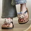 Chanclas Planas Versátiles Lindas de Celebridad de Internet para Mujer, Calzado de Verano para Exteriores, Nuevo Modelo 2026, Sandalias Lindas Ligeras de Suela Suave