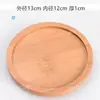Dongheng Rebajas Florero Carnoso Bandeja a Prueba de Fugas Soporte de Bambú para Agua Base Redonda de Bambú y Madera Hecha a Mano Base Inferior de Bambú Florero Soporte de Bambú