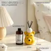 Enfeite Aromaterápico Fofo de Abelha e Urso para Banheiro e Uso Interno, Eliminador de Odores de Alta Qualidade de Longa Duração com Retenção de Fragrância