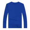 Camiseta Deportiva de Malla de Secado Rápido de Manga Larga con Cuello Redondo para Hombre Tallas Grandes para Primavera y Otoño Ropa de Entrenamiento para Correr