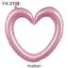 Porta-Retrato Coração de Amor de 40 polegadas Balões Grandes 520 Dia dos Namorados Declaração Decoração de Quarto de Casamento Festa Balões de Aniversário Atacado