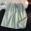 Bermudas rectas casuales estilo Hong Kong estilo coreano para hombre, marca de moda de verano Harajuku, ropa exterior deportiva de talla grande, shorts combinables