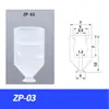 Componentes Neumáticos de Ventosa de Vacío Mini Zp04Us Zp06Un Zp06Bs Zp08Bn Ventosa de Silicona