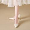 Zapatos de Tacón Alto Hechos a Medida para Mujer, Nuevo Estilo Verano 2026, Tacones Finos, Elegantes y Cómodos, Zapatos de Salón de Boca Baja, Zapatos de Fiesta