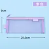 Estuche de Malla Transparente de Gran Capacidad, Logo Personalizable, Bolsa de Papelería Sencilla, Hecho a Medida con Tu Propio Diseño para Promoción y Almacenamiento