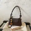 2026 Nuevo Estilo Coreano de Moda Versátil de Gama Alta de Nicho Bolso de Axila Estilo Artístico Simple Bolso de Hombro Cruzado