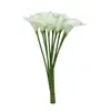 Flor Artificial Lírio-de-Calla Mini PU Buquê de Casamento Decoração de Casa Planta Artificial Floral Atacado Transfronteiriço