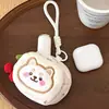 Novo Estojo de Fone de Ouvido Kawaii Fofo com Pingente para Animal de Estimação Decoração de Mochila de Menina Pingente Pequeno Porta-Moedas Bolsa para Cabo de Dados de Batom