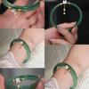 Pulseira de Bênção Gratuita 2025 Nova Pulseira de Verão para Mulheres Círculo Único Estilo Quente Xiaohongshu Estilo Quente Transmissão ao Vivo Mesmo Estilo