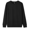 Directo del fabricante, nueva sudadera gruesa de peso pesado 320G de color sólido para niños y niñas, top de cuello redondo y manga larga