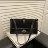 Bolso Casual de Moda Estilo Coreano, Bolso Pequeño Cuadrado para Hombro Estilo Viajero de Negocios para Mujer, Color Sólido Texturizado, Bolso Cruzado Elegante y Artístico