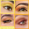 Paleta de sombras de ojos de color maestro a juego suministro directo de fábrica color mate nacarado - súper pigmentación sin caída de polvo maquillaje a prueba de agua y sudor herramienta de maquillaje de belleza portátil con ventosa magnética sombra de ojos