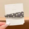 Pinza para el Cabello Melaleuca Otoño e Invierno para Mujer Lazo Estampado Leopardo Exquisita Pinza BB Accesorios para el Cabello Nuevo Estilo 2026 Pinza de Pato de Punto Versátil