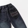 Jeans de Outono Infantil para Meninos 2025 Novo Outono Jeans Soltos e Frescos de Perna Reta para Crianças