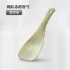 Colher de Arroz Pura Titânio de Alta Qualidade com Design de Flor de Gelo, Espessada, Anti-Queimadura, Antibacteriana, Anti-Mofo, Conjunto de Louças Domésticas de Cozinha, Resistente a Altas Temperaturas
