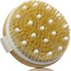 Escova de banho de sisal natural com cabeça redonda, escova de banho de sisal natural com massagem corporal em estoque de fábrica