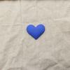 Protección ambiental acrílico color Macaron gran corazón de amor diy accesorios de resina cuerda para el cabello pegamento lote de material para funda de teléfono móvil