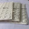 Grânulos de Silicone Hemisféricos de Tiro Reto Silenciador de Móveis Grânulos Anticolisão Almofada de Pé Transparente Cilíndrica Grânulos de Silicone Autoadesivos 12 de Diâmetro