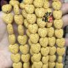 Contas de pedra vulcânica em forma de coração coloridas atacado rocha vulcânica preta forma de amor acessórios para joias DIY contas
