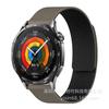 Correa de Reloj Magnética Suave de Silicona con Patrón de Lichi Adecuada para Huawei Gt6 Gt5 Samsung 18 20 22mm Pulsera Bicolor