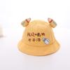 Sombrero de Bebé Primavera y Otoño Edad de Meses Pequeños Niños y Niñas Sombrero de Pescador para Bebé Niños Salir Sombrilla Protector Solar Sombrero de Cubeta para Bebé