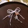 Accesorios Versátiles para Bolsos y Zapatos con Florcitas Coreanas Pequeñas, Cuentas de Vidrio para Arroz, Lazo, Decoración para Zapatos Deportivos