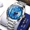 Reloj automático no mecánico para hombre, luminoso, resistente al agua, de una sola pieza, para estudiantes, versión coreana, venta directa de fábrica transfronteriza