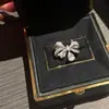 [Joe chefe Joy] Anel gota d'água laço feminino tridimensional brilho diamante luz luxo textura design nicho doce tendência