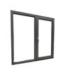 Puertas y ventanas Weidun VDx70 ventana abatible ventana de aluminio de puente roto sistema de sellado balcón aislamiento acústico ventana de piso a techo hogar hermosa atmósfera