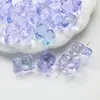 Oso de Vidrio Agujero Vertical Luz Fantasía Agujero Recto Accesorios de Cristal Hecho a Mano DIY Cadena para Teléfono Móvil Pulsera Collar Accesorios de Cuentas