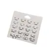 Moderno Sencillo Pequeño Exquisito Set de Pendientes Estilo Ins Lindos Dulces Elegantes Pendientes Versátiles para Ropa de Trabajo