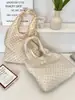 5791 2025 Nuevo Estilo Gran Capacidad Estilo Perezoso Moderno Diseño de Organza Bolso de Mano Casual Ropa de Trabajo Bolso de Hombro
