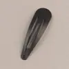 Pinza para el pelo de clip Bb de concha de tortuga esmerilada de alta gama europea y americana transfronteriza de 5 cm con estampado de concha de tortuga para flequillo de niñas, venta al por mayor de fábrica