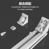 Accesorios manipulador tira de aluminio manipulador Tianxing tira de aluminio de cuatro ranuras 24*60 perfil de aluminio de fijación MF06004