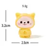 Miniatura Criativa de Desenho Animado Panda de Capa Figura Decoração DIY Acessório Pendurado Mini Ornamento de Mesa