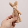 Nova Boneca de Pelúcia Fofa de 11cm Boneca Coelho de Pernas Longas Joias Artesanais DIY Roupas Sapatos Bolsa Acessórios