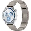 Para Correa Huawei Watch GT5 Pro Titanio Titanio Puro Huawei Hebilla Plegable Correa de Titanio en Forma de I