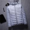 Chaqueta acolchada de algodón con capucha para hombre, de otoño e invierno, moderna, combinable, cálida y gruesa, resistente al viento, de talla grande, con plumón.