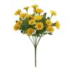 Pequeno Buquê de Margaridas, Flores Secas de Camomila, Flores Artificiais para Mesa de Jantar, Arranjos Florais, Adereços para Decoração de Fotos, Flores de Seda para Piquenique