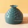 Caja de almacenamiento con forma de cuatro huevos de piña y melocotón de nieve, calabaza, gota de agua cortada oblicuamente, bola de belleza, cojín de aire, material de embalaje
