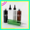 Botella transparente con tapón de punta 150ml, botella de aceite con tapón de punta, botella para colorantes, botella de aceites esenciales, botella de agua con tapón de punta, botella dispensadora de loción