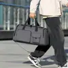Nueva bolsa deportiva y de fitness con compartimentos separados para artículos húmedos y secos, gran capacidad, bolsa de equipaje de nailon, ligera para viajes cortos, adecuada para viajes de negocios