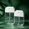 Botella rociadora en forma de tarjeta, botella de perfume tipo prensa, botella hidratante, botella rociadora de alcohol, botella rociadora de tóner transparente portátil para viajes