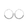 Pendientes para Mujer, Pendientes de Lujo Ligero, Moda de Alta Gama, Pendientes Exagerados de Círculo de Zirconia, Estilo Nuevo para Mujer, Pendientes que Hacen que las Caras Redondas Parezcan Más Delgadas
