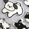 Patch Bordado Original Patch Patch Patch Bordado Pelúcia Desenho Animado Cachorrinho Acessórios para Roupa Acessórios Diy Patch de Tecido